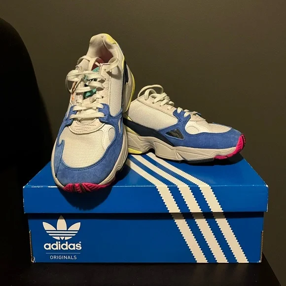 adidas gazelle silver green womens ADIDAS OZMILLEN Size 13 White Beige Mesh Chunky Sneakers – Sui Generis  Designer Consignment